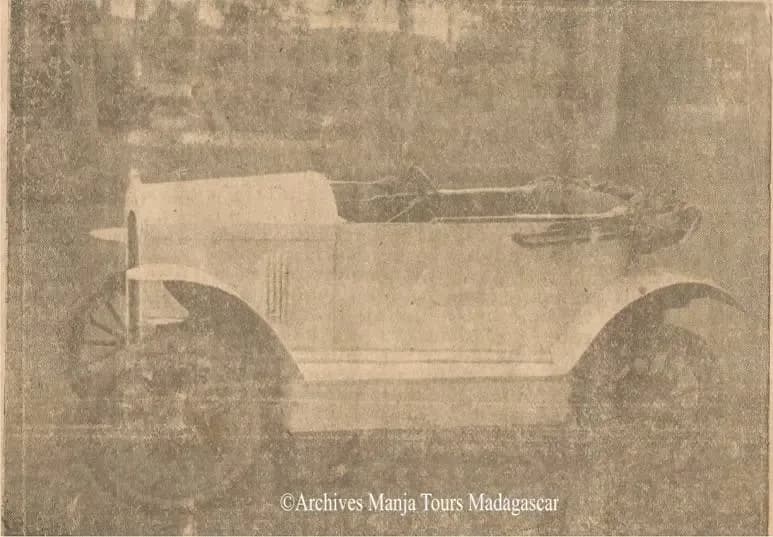 Madagascar 1927, la première automobile indigène ?